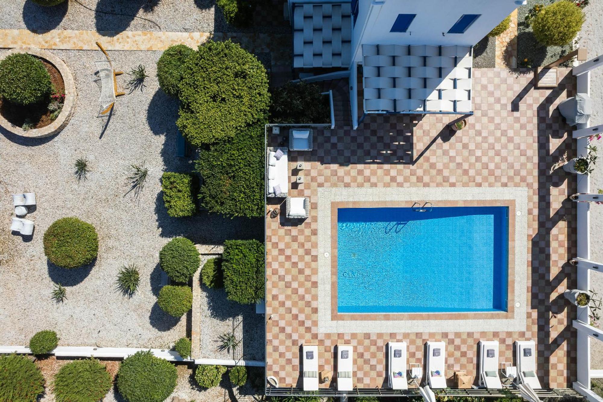 Villa Blanca Collection Kalathas Bagian luar foto