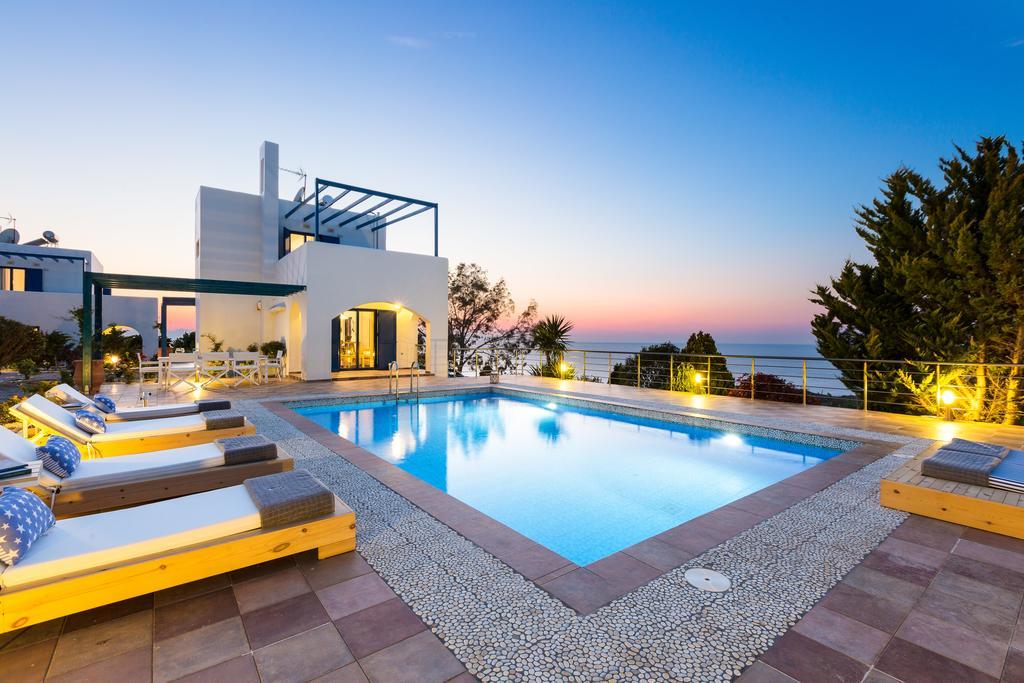 Villa Blanca Collection Kalathas Bagian luar foto
